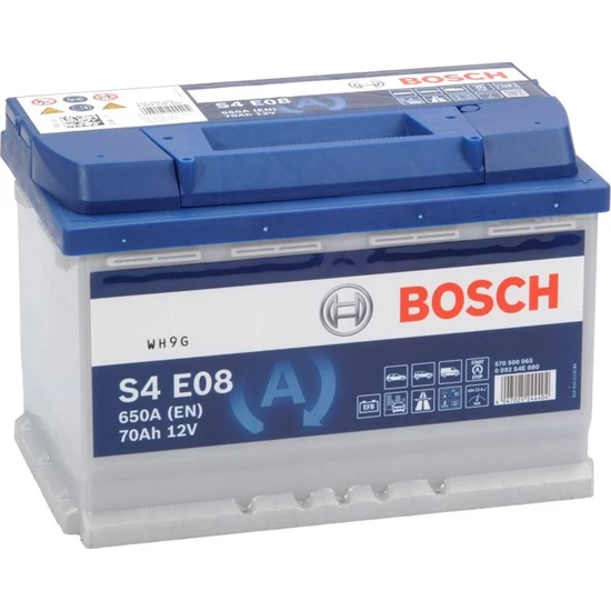 Bosch Akü 12V 70AH Efb 760 Cca Start-Stop Araç Aküsü S4