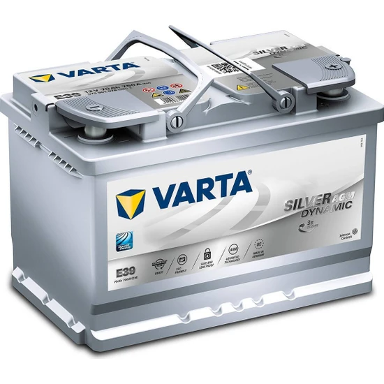 Varta E39 12V 70 Ah Start Stop Agm Akü (Üretim Yılı: 2023)